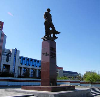Памятник А.И. Покрышкину 